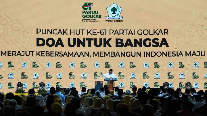 Prabowo: Hata arayanlar köprüler ve işler kuramazlar