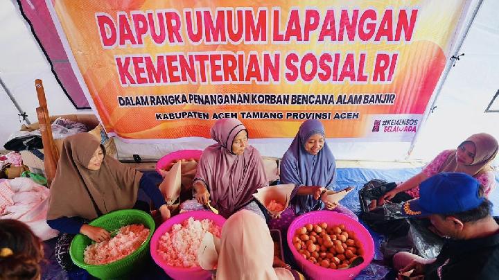 Kemensos Salurkan Bantuan Rp66,7 Miliar untuk Penanganan Bencana Aceh-Sumatera