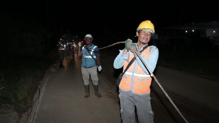 PLN Percepat Pemulihan Listrik Sumut, Sibolga-Tapteng Hampir Pulih Total