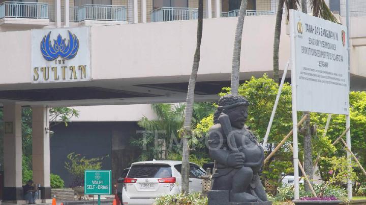 Hotel Sultan, Kompleks Gelora Bung Karno, Jakarta, 2 Desember 2025. Tempo/Magang/Kemal Raditya Pasha