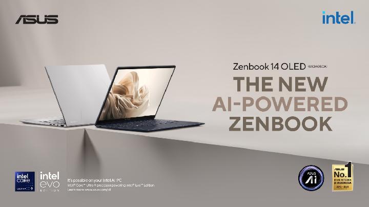 ASUS Zenbook 14 OLED UX3405CA İnce Dizüstü Bilgisayar Yüksek Performansla Geliyor