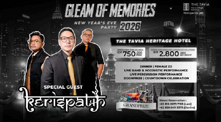 Tahun Baru di The Tavia Heritage Hotel Bersama Kerispatih