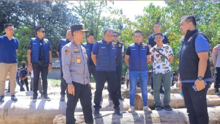 Polda Lampung Gerebek 3 Gudang Penimbunan Solar