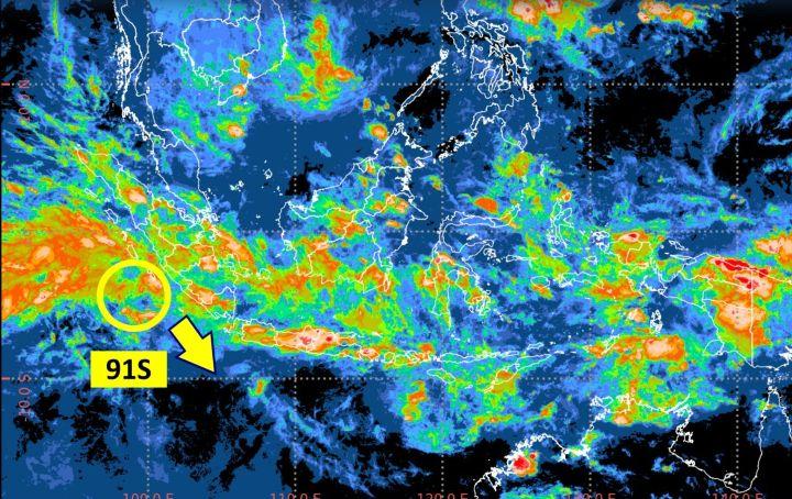 BMKG Details Impact of Cyclone Seed 91S on Sumatra Weather