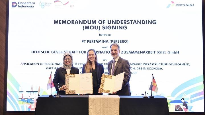 Pertamina ve GIZ Sürdürülebilir Enerji Dönüşümünü Güçlendirmek İçin Anlaştı