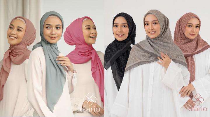 Ingin Tampil Rapi tanpa Ribet, Coba Scarf Diario Berikut