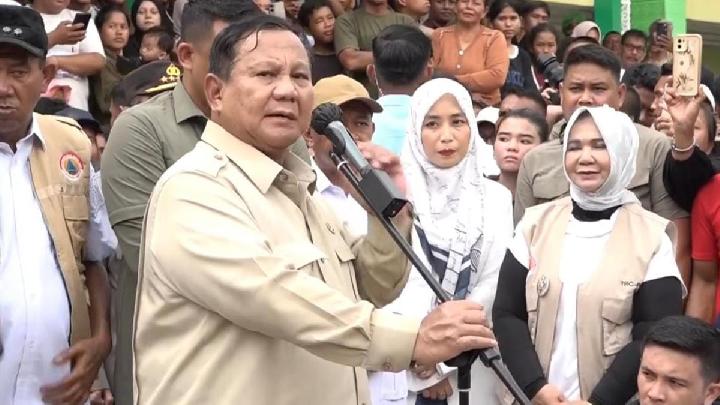 Prabowo Claims Situation Improving in North Sumatra Following Disaster