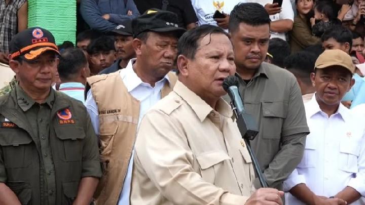 Prabowo, Noel karşısında muhafaza edilecek temel malzemelerin ve yakıtın mevcudiyetini istiyor