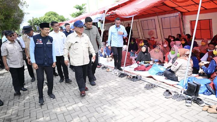 Başkan Prabowo, MAN 1 Langkat Mülteci Karakolunu denetledi