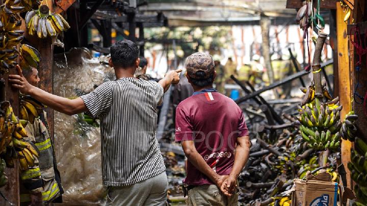Jakarta's Kramat Jati Market Fire Causes Rp10 Billion in Losses