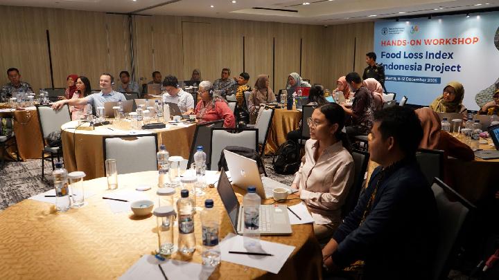 Indonesia's BPS, FAO Boost Data to Cut Food Loss by 2030