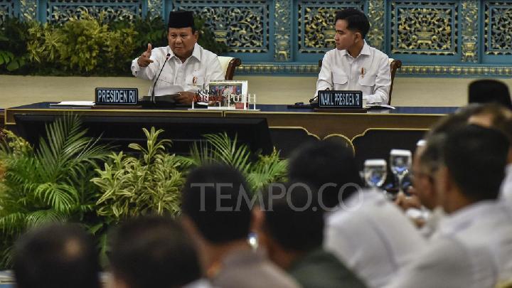 Prabowo's Key Statements on the Sumatra Disaster