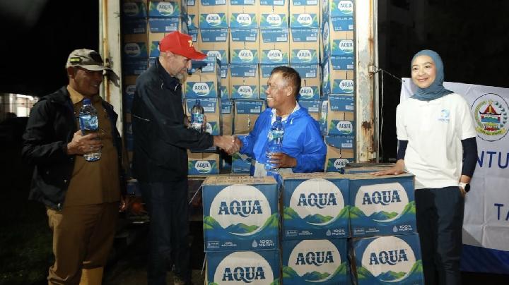 Danone Tinjau dan Salurkan BantuanAwal untuk Korban Banjir dan Longsor di Tapanuli Tengah