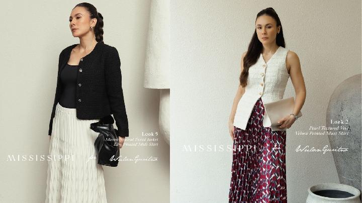 Terinspirasi Persona Wulan Guritno, Brand Lokal Mississipi Rilis Koleksi Elegan dan Timeless