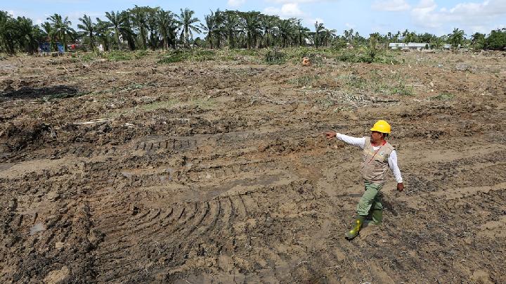 Target Hunian Sementara Korban Banjir Kelar sebelum Ramadan