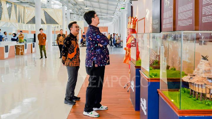 Ada Galeri Budaya di Rest Area Tebingtinggi-Indrapura KM 99