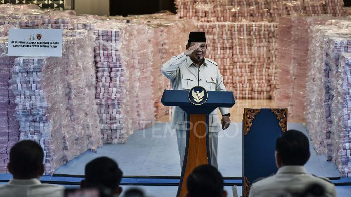Prabowo ke Satgas PKH: Jangan Mau Dilobi, Jangan Gentar
