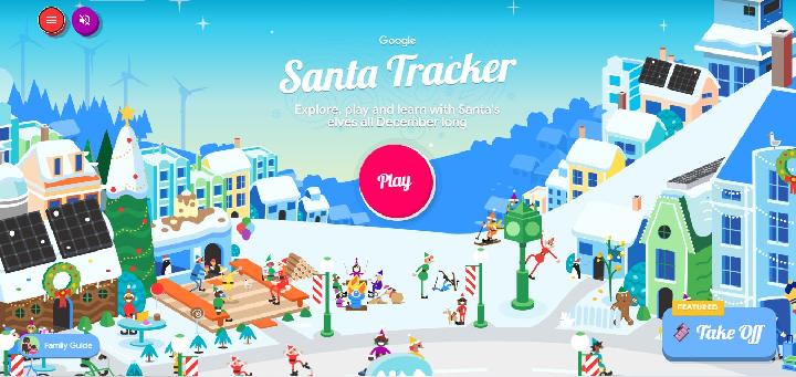 Celebrating Christmas with Google's Santa Tracker