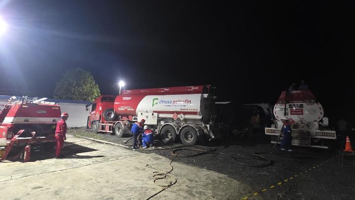 Tujuh Mobil Tangki Pertamina Pasok BBM ke Bener Meriah