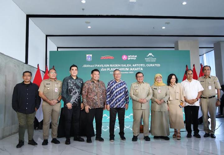 Gubernur DKI Jakarta Resmikan Paviliun Raden Saleh di TIM