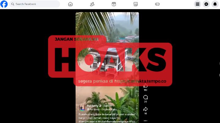 Keliru: Video Rumah 3 Lantai Hanyut dalam Kondisi Utuh di Aceh