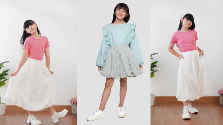 Rok Anak dengan Model Manis dan Ringan
