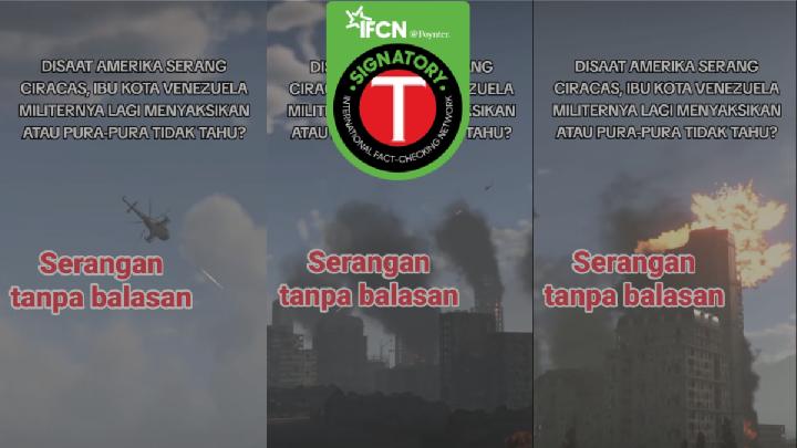 Fact Check: Video Claiming US Attack on Caracas Is From a Game