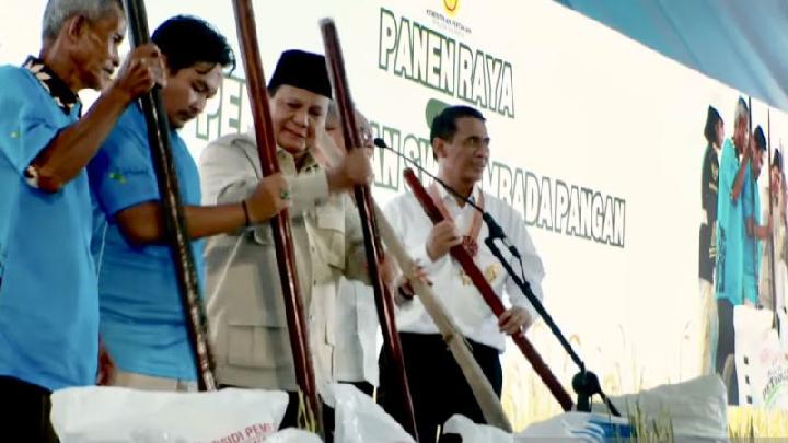 Prabowo Declares Indonesia's Food Self-Sufficiency