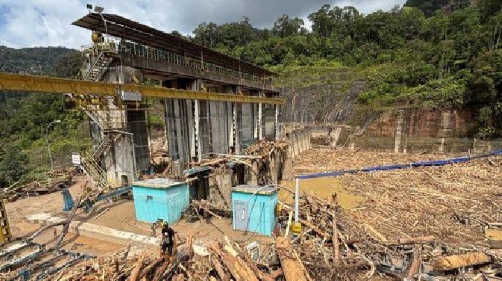 PLTA Sipansihaporas Cegah Banjir Kayu saat Bencana Sumatra