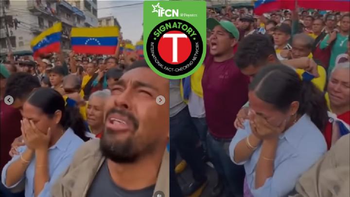 Fact Check: Viral Video of Maduro Arrest Celebration Is AI-Generated