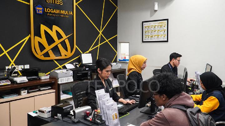 Antam Gold Prices Fall Rp260,000 per Gram on January 31