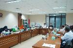 Komisi II DPRD Kota Bogor menggelar rapat kerja bersama Perumda Pasar Pakuan dan Bank Kota Bogor.
