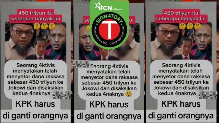Fact Check: No Evidence Nadiem Makarim Handed Rp450 Trillion Over to Jokowi