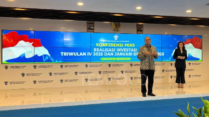 Indonesia's Investment Realization Posts 12.7% Growth in 2025
