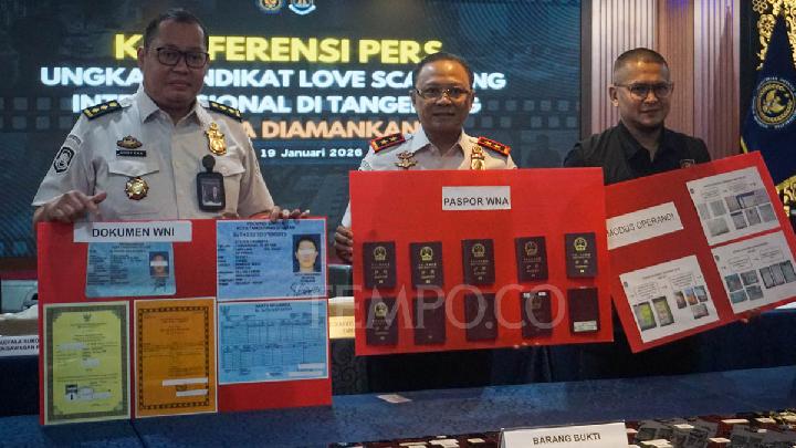 Indonesian Immigration Uncovers China-Funded Love Scam Syndicate