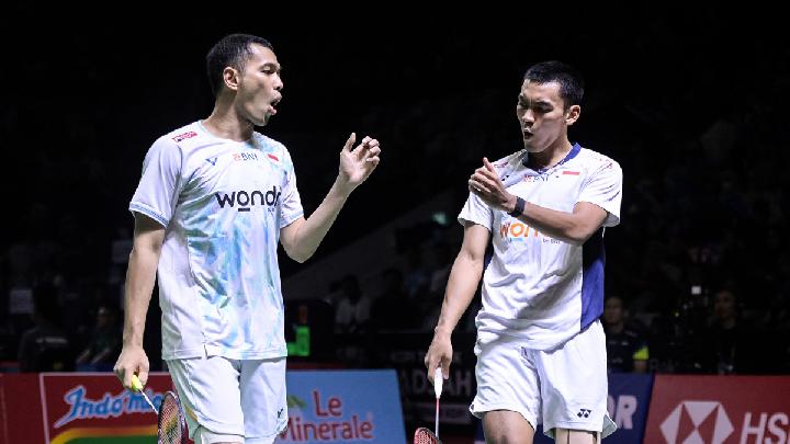 Fajar Alfian-Shohibul Fikri Cruise into Indonesia Masters 2026 Round of 16