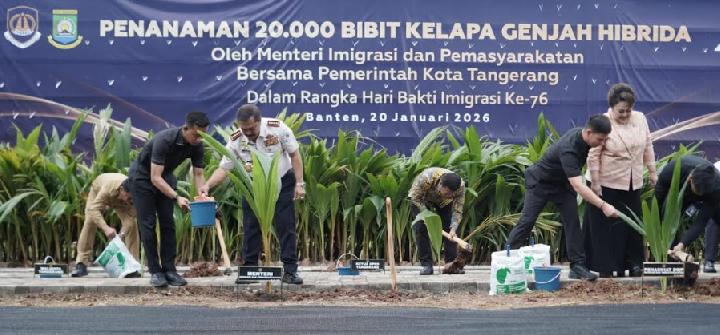 Kementerian Imigrasi dan Pemasyarakatan Gelar Bakti Sosial