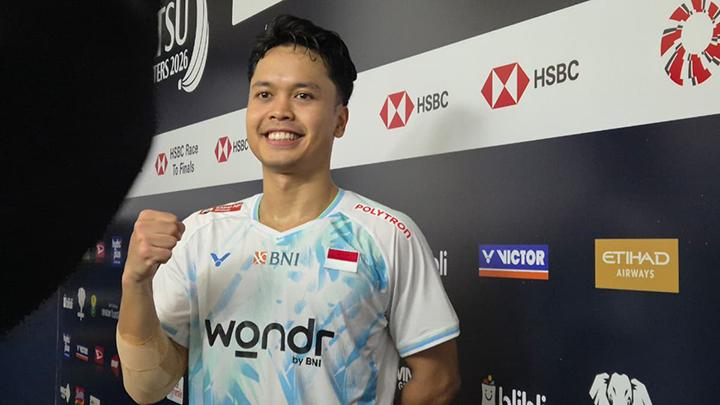 Anthony Ginting Cepat Beradaptasi dengan Arena Piala Thomas