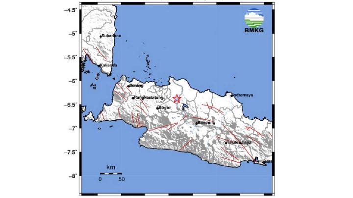 BMKG Reports Earthquake Data for Bekasi Regency, West Java