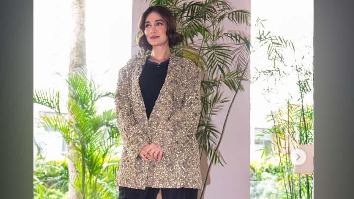 Gaya Makeup Luna Maya di Premiere Film Suzzana: Santet Dosa di Atas Dosa