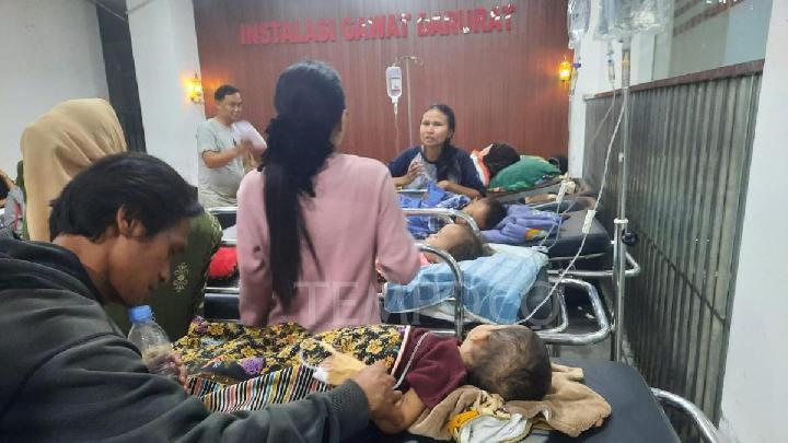 Cikalongkulon’da Yüzlerce Öğrenci ve Küçük Çocuk MBG Tarafından Zehirlendi