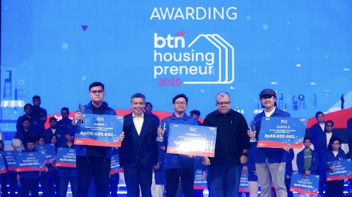Pemenang BTN Housingpreneur 2025 Siap Dukung Sektor Perumahan
