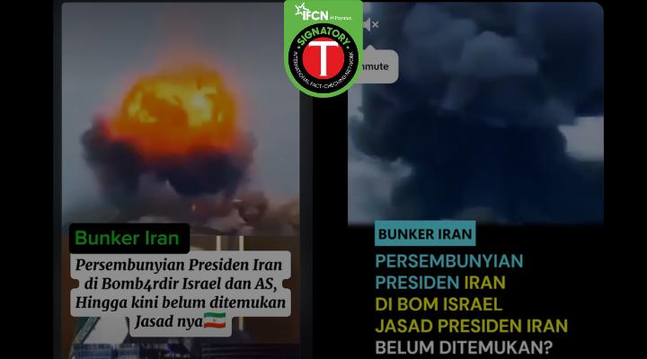 Fact Check: Iran's President Not Killed in Israeli Bombing