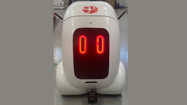 Indonesia's BRIN Unveils DELL-E Delivery Robot for Housing Complexes, Offices