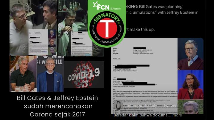 Fact Check: Claims of Bill Gates Planning Covid-19 in Epstein Files Misleading