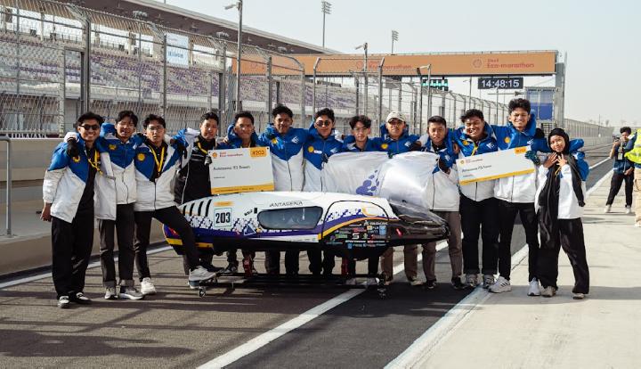 Antasena ITS Berjaya di Shell Eco-marathon Qatar 2026