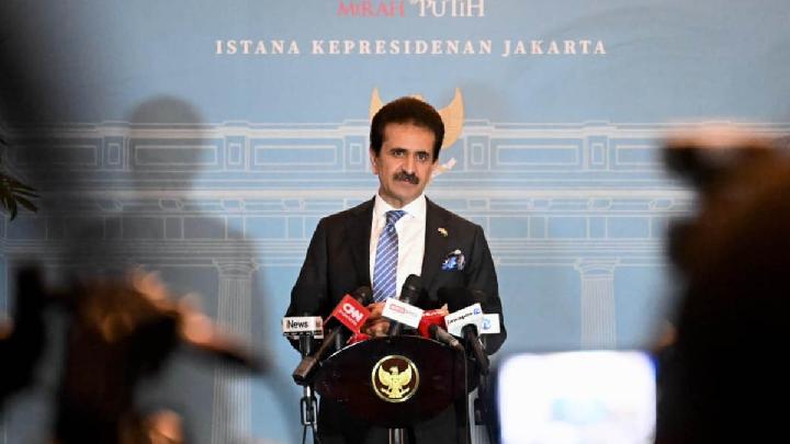 Prabowo Hosts Pakistani Ambassador, Air Chief at Jakarta Palace