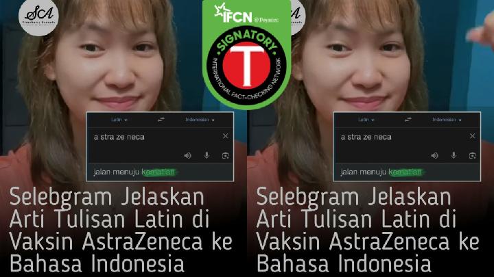 Fact Check: No, AstraZeneca Vaccine Does Not Mean 'Path to Death'