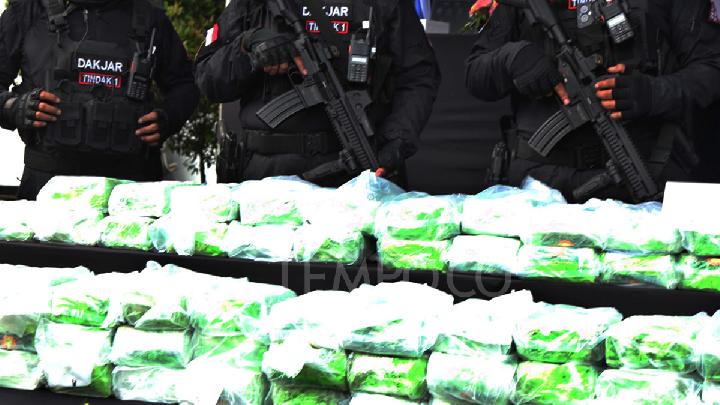 Indonesia's BNN Destroys 102 Kilograms of Confiscated Drugs