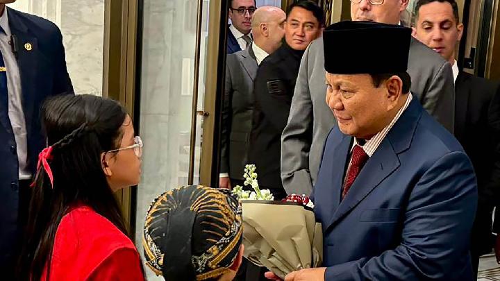 Prabowo Receives Air Escort from Royal Jordanian Air Force